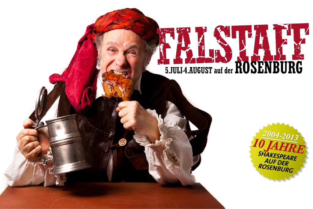 Shakespeare auf der Rosenburg - Falstaff 2013